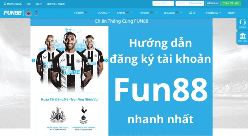 Hướng Dẫn Fun88 - Trình Bày Đầy Đủ Về Thao Tác Cơ Bản Yêu cầu đối với quy trình đăng ký tài khoản của hội viên